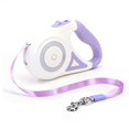 thumbnail image 1 of MesaSe Laisse Manuelle pour Chien Laisse de Course pour Chien Réutilisable Automatique Extensible Rétractable Laisse d'Entraînement pour Chien avec Lumière LED Sécurité Nocturne Laisse pour Chien Fournitures pour Chien, 1 of 11
