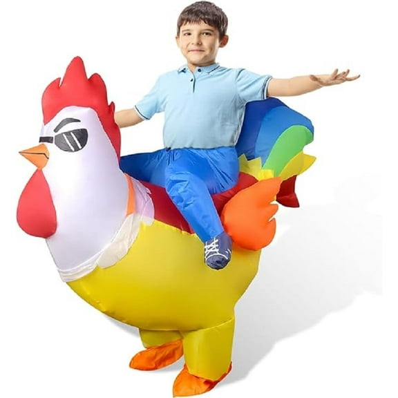 Inflatable costume rooster cosplay Halloween Christmas cosplay party performance