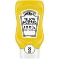 thumbnail image 2 of Pack Of 3 - Heinz 100% Natural Yellow Mustard Bottle - 8 Oz (228 Gm), 2 of 2
