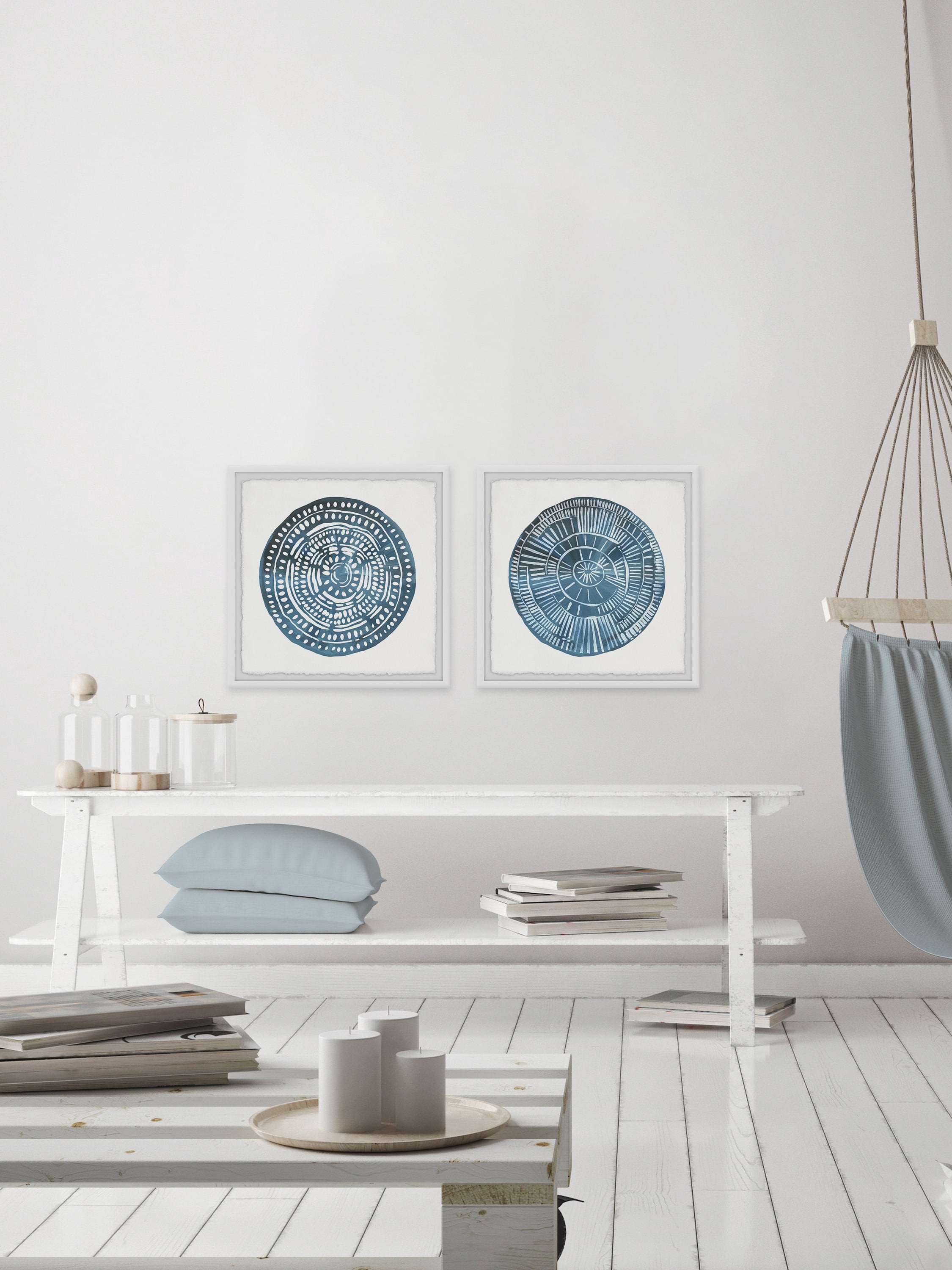 Marmont Hill Blue Carpets Diptych