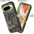 thumbnail image 6 of Fashionova for Google Pixel 9 Pro XL Case Rugged Heavy Duty Shockproof Dust/Drop Proof with Belt Clip Holster Built in Screen Protector Yellow Camo, 6 of 7