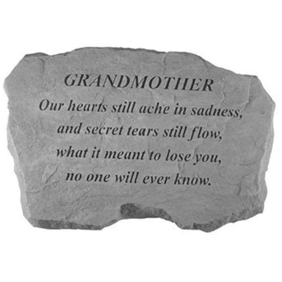 Kay Berry- Inc. 98820 Grandmother-Our Hearts Still Ache In Sadness - Memorial - 16 Inches x 10.5 Inches x 1.5 Inches