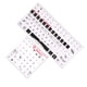 thumbnail image 5 of Etiquetas Engomadas Del Teclado, Etiquetas Engomadas Del Teclado De La PC Patrón Transparente Hermoso Proceso Esmerilado Universal Para Teclados Mecánicos ANGGREK Otros, 5 of 8