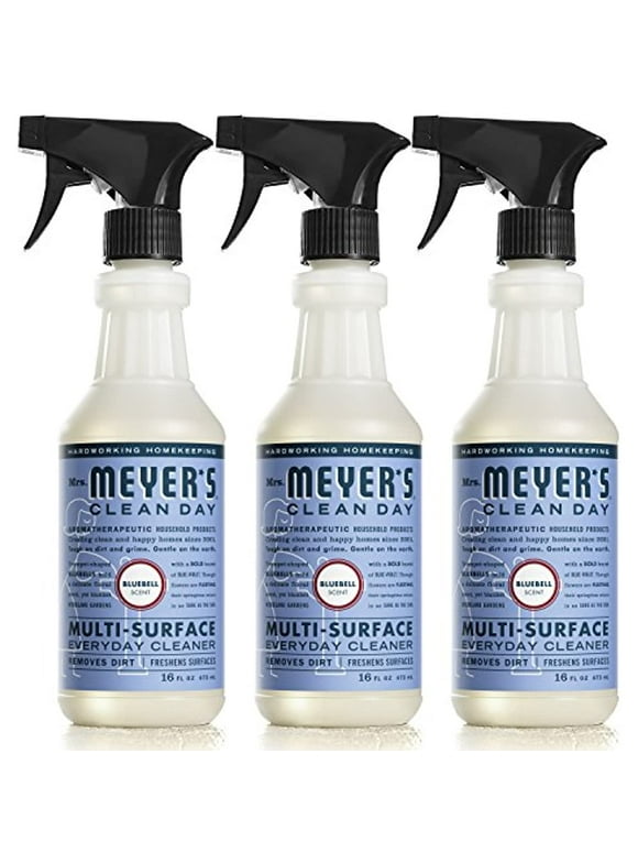 Mrs. MeyerS Clean Day Multi-Surface Everyday Cleaner, Bluebell Scent, 16 Fl Oz (Pack Of 3)