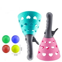 Outdoor Indoor Games Activities, Pop and Catch Ball Games with 2 Launcher Baskets and 4 Balls, Christmas Beach Party Toys Games Birthday Gifts for Ages 4 5 6 7 8 10 12 and Adults