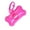 Pink, variant on Bone Shape Pet Poop Bag Dispenser, Portable Dog Waste Bag Holder, Includes 15 Bags,