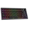 thumbnail image 1 of TECWARE Spectre 75% RGB Mechanical Gaming Keyboard with Customizable LCD Screen, Multi-Function Knob, Gasket Mount, South Face 5-Pin Universal Hot-Swappable Sockets Blac, 1 of 8