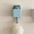 thumbnail image 6 of Retractable Wall Hook with Kawaii Peeking Cat Design, No Drill Decorative Hook for Keys Towels in Bathroom Kitchen, 6 of 6