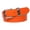 Orange, variant on 1 1/2" (38 mm) Snap On Nickel Free Faux Synthetic Patent Leather Fashion Plain Belt