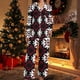 thumbnail image 1 of Puyaiuu Women 2 Piece Christmas Satin Pajama Set Cute Print Long Shirt Loose Shorts Matching Set Loungewear Gift, 1 of 5
