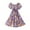 Multicolor 3, variant on LIaqionyy Girl's Puff Short Sleeve Dress Kids Floral Casual Sundress Smocked Tiered Ruffle A Line Dresses 3-16 Years