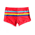 thumbnail image 2 of Men's Swim Trunks Square Cut Striped Quick Dry Swimsuit, 2 of 6