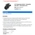 thumbnail image 2 of A/C Temperature Switch - Compatible with 2007 - 2018 Toyota Yaris 2008 2009 2010 2011 2012 2013 2014 2015 2016 2017, 2 of 2