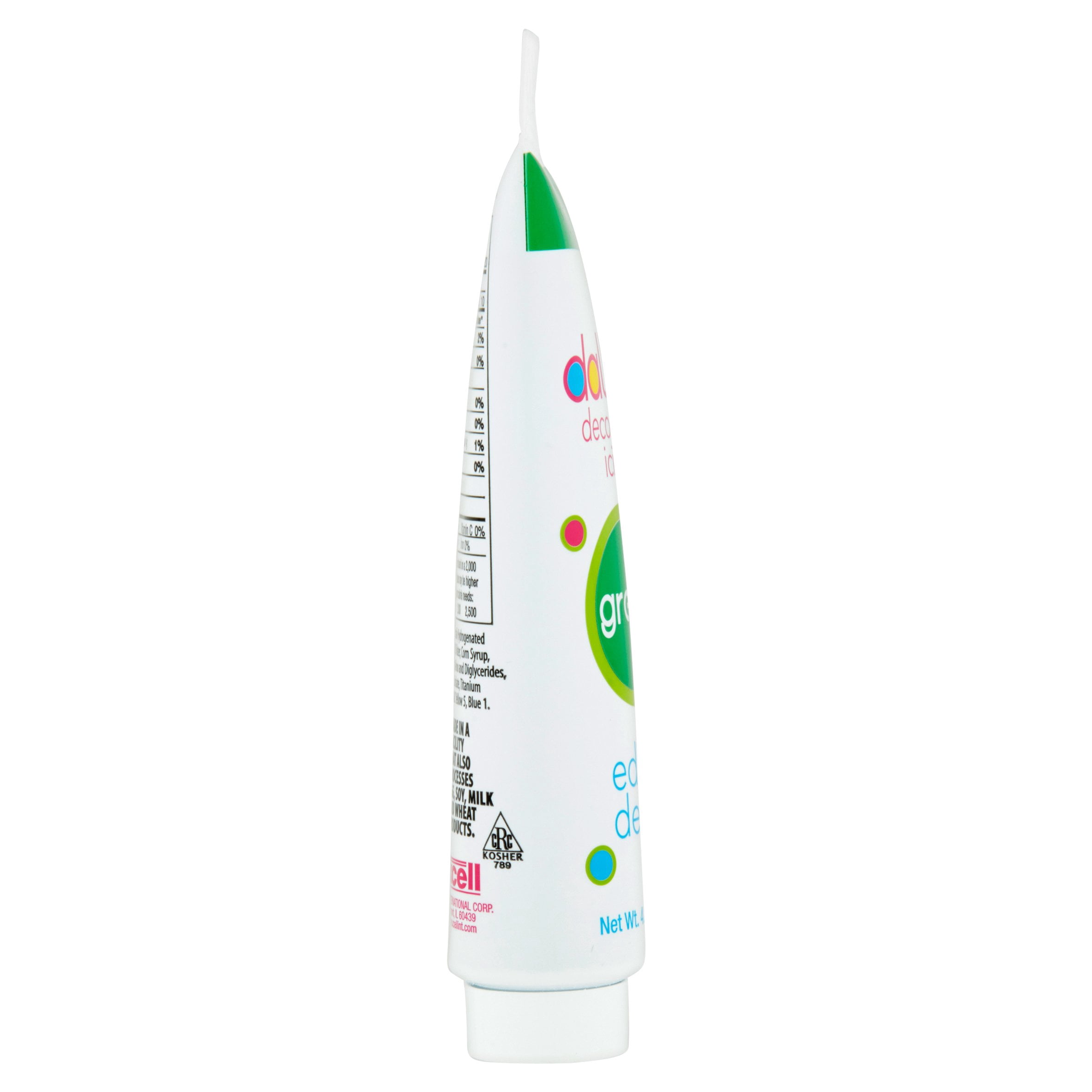 Dallies Green Icing Tube 4.25oz