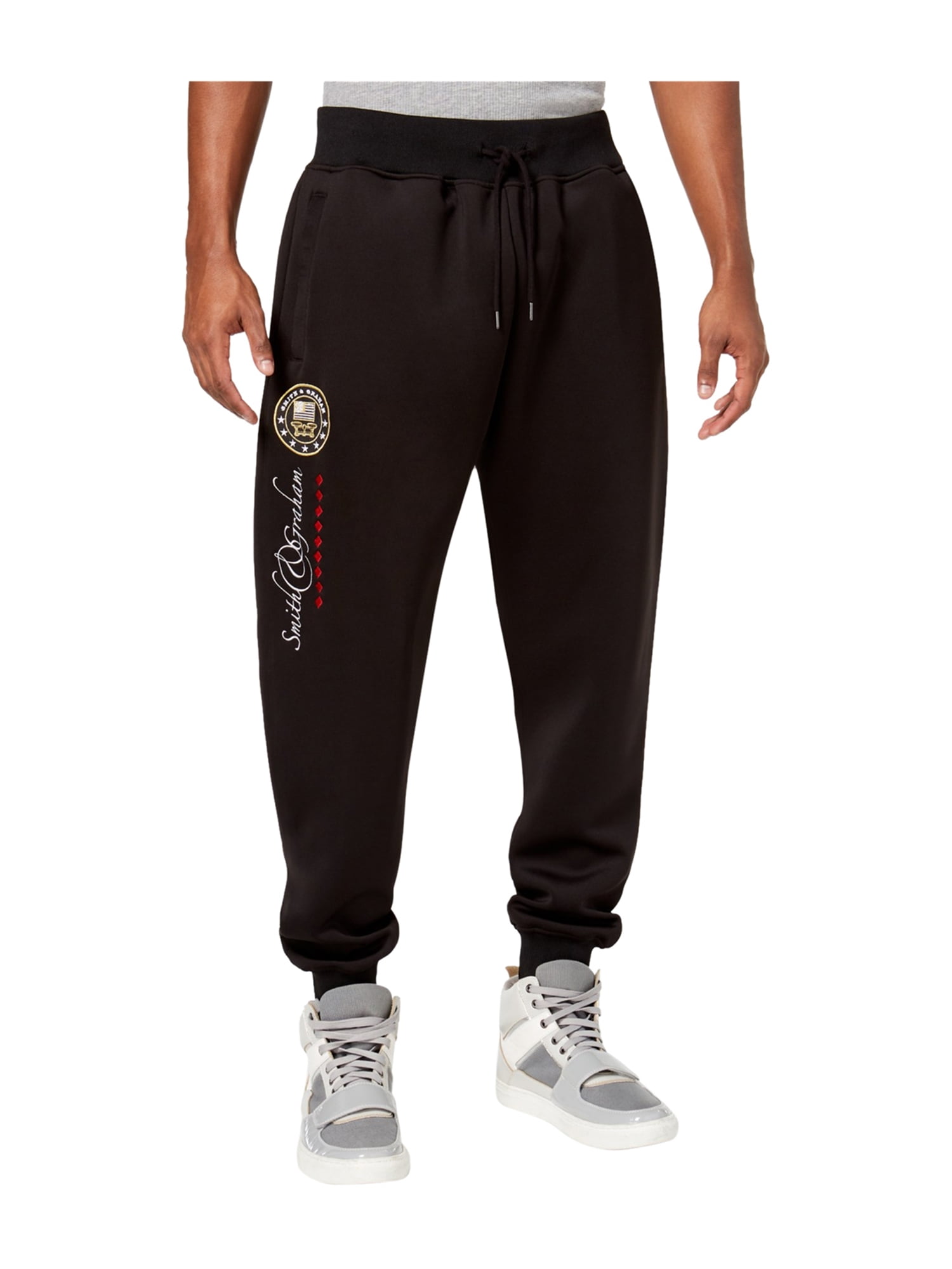 Heritage Mens Tricot Athletic Track Pants black L/30 Walmart Canada
