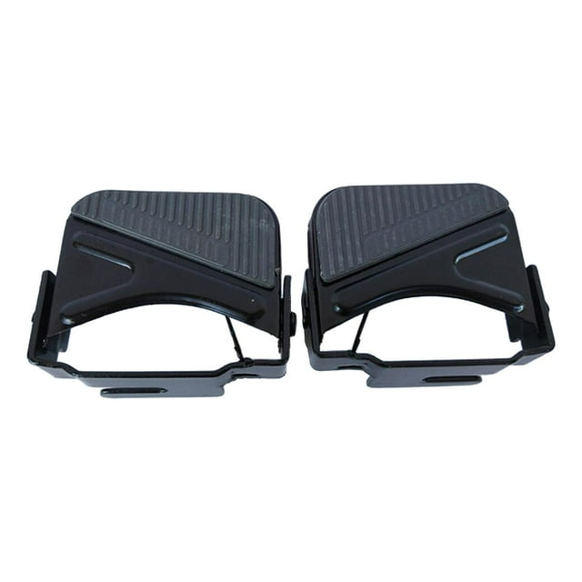 1 Pair Bike Rear Pedal Quick Release Step Stool Foldable Steel Foot Pegs