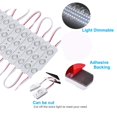 thumbnail image 4 of Luces LED para espejo de tocador LPHUMEX, control táctil regulable de 3 m, 4 of 7