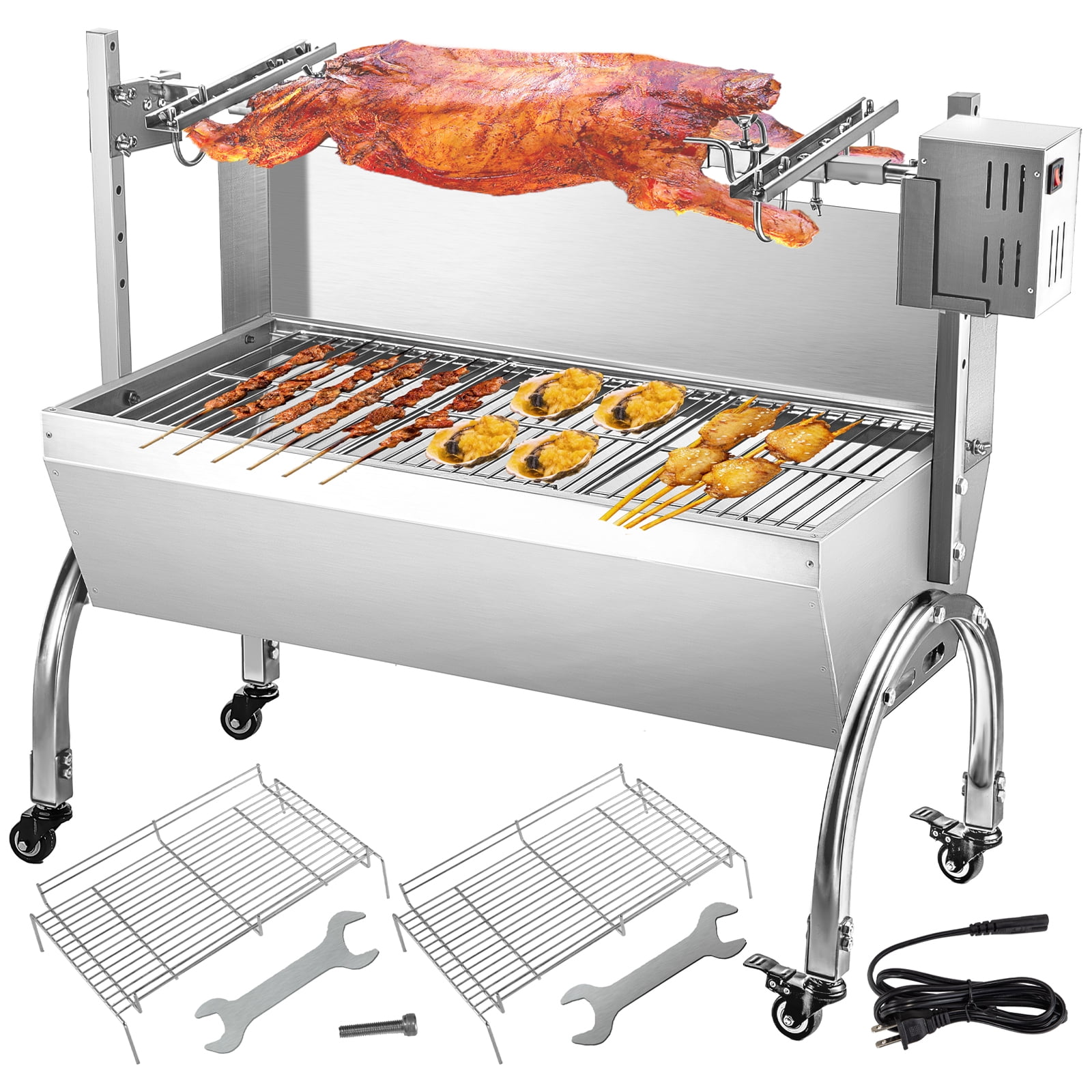 small charcoal spit roaster