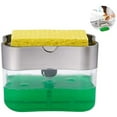 thumbnail image 2 of Soap Dispenser, Dish Soap Dispenser for Kitchen 2 in1 Plastic Soap Pump Dispenser, 2 of 5