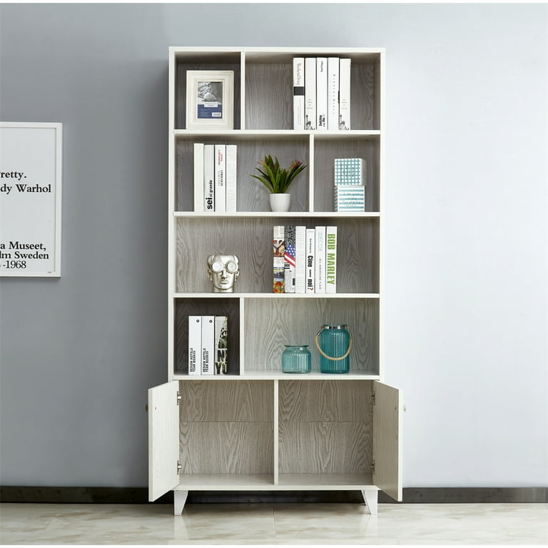 Tall bookcase with legs deals