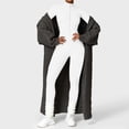 thumbnail image 4 of NMMUED Womens Long Sleeve Workout Jumpsuit Zip Up Yoga Romperstummy Control One Piece Bodycon Bottom Pants White M, 4 of 4