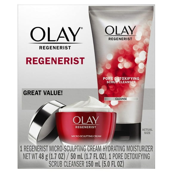Olay Regenerist Face Wash and Moisturizer - Duo Pack