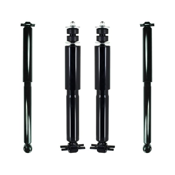 Set Front-Rear Shock Absorber For 2003-2005 GMC Savana 3500 w/ Dual Rear Wheels