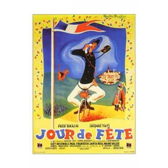 Jour De Fete Movie Poster (11 x 17)
