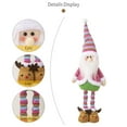 thumbnail image 3 of Xihbxyly Artículos para Mujeres Por Menos de 10 Dólares. Adorned Papá Noel Coloridos, Decoraciones para Escaparates Navideños, Figuras de Muñecos de Nieve Retráctiles para Navidad, 3 of 7
