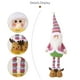 thumbnail image 3 of Colorful Santa Claus Ornaments Christmas Window Display Decorations Christmas Retractable Snowman Figurines, 3 of 9