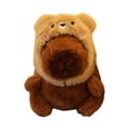 thumbnail image 3 of Colgante de , colgante de bolso de , animal de peluche de abrazable para adultos, regalos de cumpleaños, familia para niños Sombrero de oso, 3 of 8