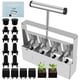 thumbnail image 1 of Herramienta de jardín manual Four Block Maker | Herramienta de siembra y plantación de flores con bloqueador de suelo | Crea cuatro bloques de tierra de 2 pulgadas con agujeros | Acero recubierto, 1 of 8