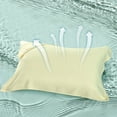 thumbnail image 1 of Funda de almohada de fibra de verano con tacto fresco, 50 x 75 cm | Mezcla de algodón y seda de punto (70 % seda, 30 % fibras recicladas) | Tejido lavado suave y transpirable | Funda de almohada, 1 of 5
