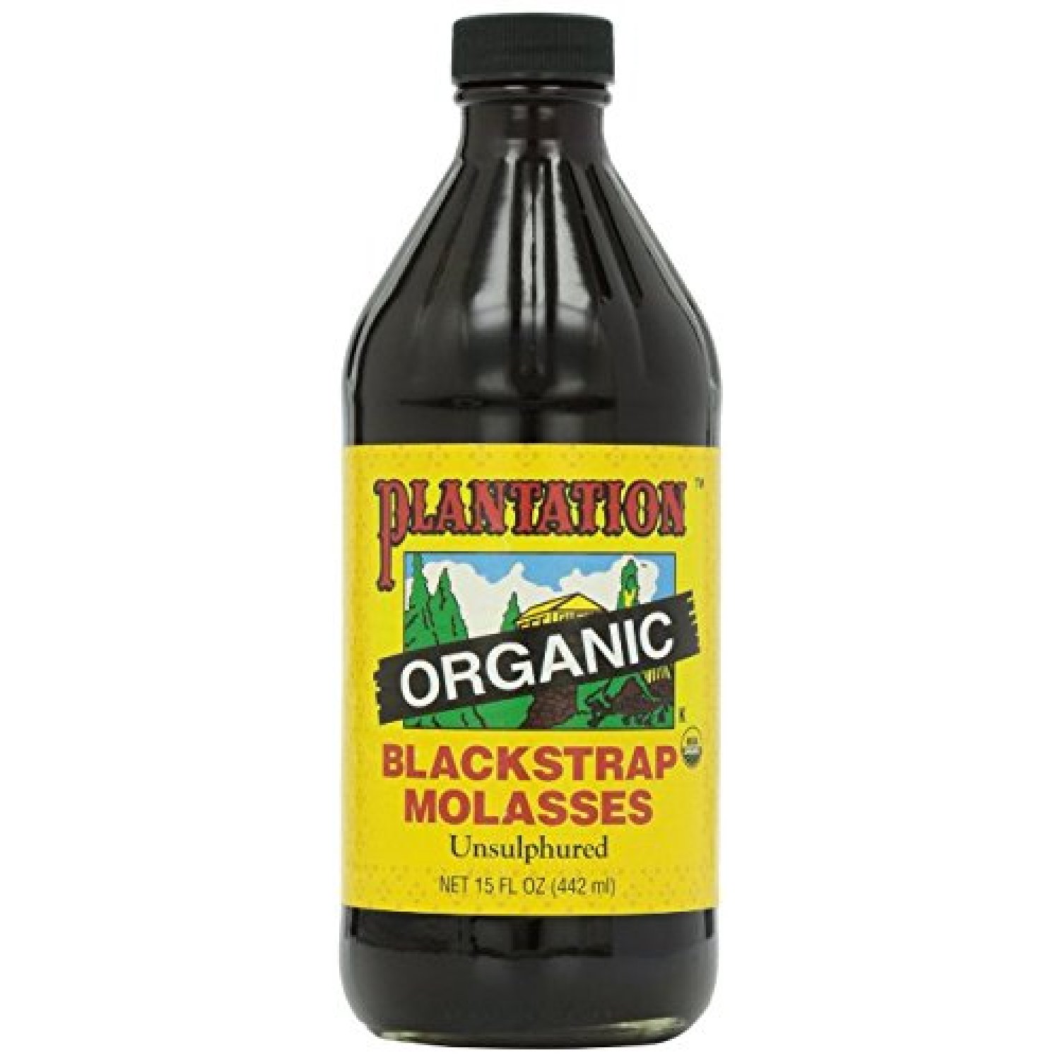 UlaREYoy Blackstrap Molasses, Organic, 15 oz (Pack of 6)
