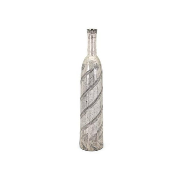 IMAX 13886 Frost Oversized Vase, Beige - Small