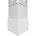 thumbnail image 5 of Ekena Millwork 12"W x 8'H Craftsman Classic Square Non-Tapered Hampton Fretwork Column w/ Standard Capital & Standard Base, 5 of 8