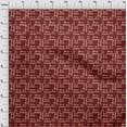 thumbnail image 3 of oneOone Cotton Flex Red Fabric Merry Christmas Sewing Fabric By The Yard Printed Diy Clothing Sewing Supplies 40 Inch Wide, 3 of 4