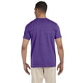 thumbnail image 2 of The Gildan Adult Softstyle 45 oz T-Shirt - HEATHER PURPLE - M, 2 of 2