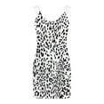 thumbnail image 4 of DailyTrove Women's Animal Print Slip Dress, Sleeveless, Casual Night Out & Festival Wear, Stretchy Polyester Blend, Bold Design, 4 of 6