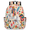 Black, variant on Mermaid Travel Backpack for Adults, Breathable Adjustable Strap Casual Daypack, Lightweight Mermaid Tail Work Laptop Backpack