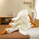 thumbnail image 4 of 90-190cm Lovely Big White Goose Throw Pillow Plush Toy Big Goose Doll Sleep on Bed Birthday Gift Girl Envio Gratis Stuffed Toys, 4 of 5