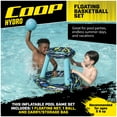 thumbnail image 3 of COOP by SwimWays Hydro Spring Hoops, Pool Toy, Inflatable Pool Game Basketball Set, 3 of 5