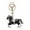 A1*A, variant on Horse Keychain, Rhinestone Horse Keychain, 2026 Year of The Horse Keychain, Sparkling Horses Year Keyring, Glitter Keychain, Horse Charm Keychain, Car Purse Animal Pendant Charms