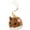Brown, variant on Migipaws Interactive Automatic Rolling Plush Mouse Cat Toy Touch Activate Mouse Squeak Long Wag Tail Catnip for Kitten Hunting Play