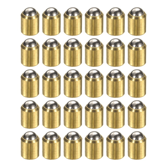 Uxcell 20 Pcs Ressort à Bille 10x13mm Laiton Sans Marche