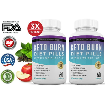 Keto Diet Pills Burn Shred BHB Salts Advanced Ketogenic Supplement Exogenous Ketones Ketosis Weight Loss Fat Burner Fast Carb Blocker 60 Day (Best Supplements To Get Shredded 2019)