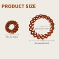 thumbnail image 3 of 4 pinzas mágicas para el pelo con forma de nido de pájaro, accesorios expandibles para hacer moños de pelo para mujeres, pinzas para el pelo para cabello fino, grueso y rizado, pasadores de plástico p, 3 of 6