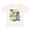 Tusk Off White Bluey, variant on Bluey Toddler Boy or Girl Short Sleeve Graphic T-Shirt Red Bingo