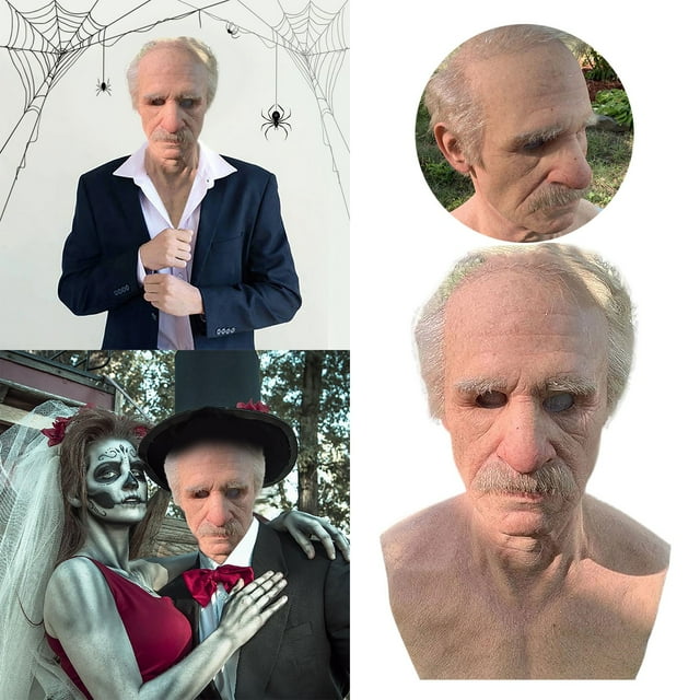For Halloween Spooktaculars Lifelike Latex Of An Elderly Face For A Unique And Terrifying Party Halloween Party 9 Party Halloween Party 9 Party Halloween Party 9 Party Halloween Party 9 Party