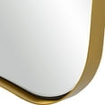 thumbnail image 5 of Uttermost Belvoir Large Antique Brass Mirror 09839, 5 of 7